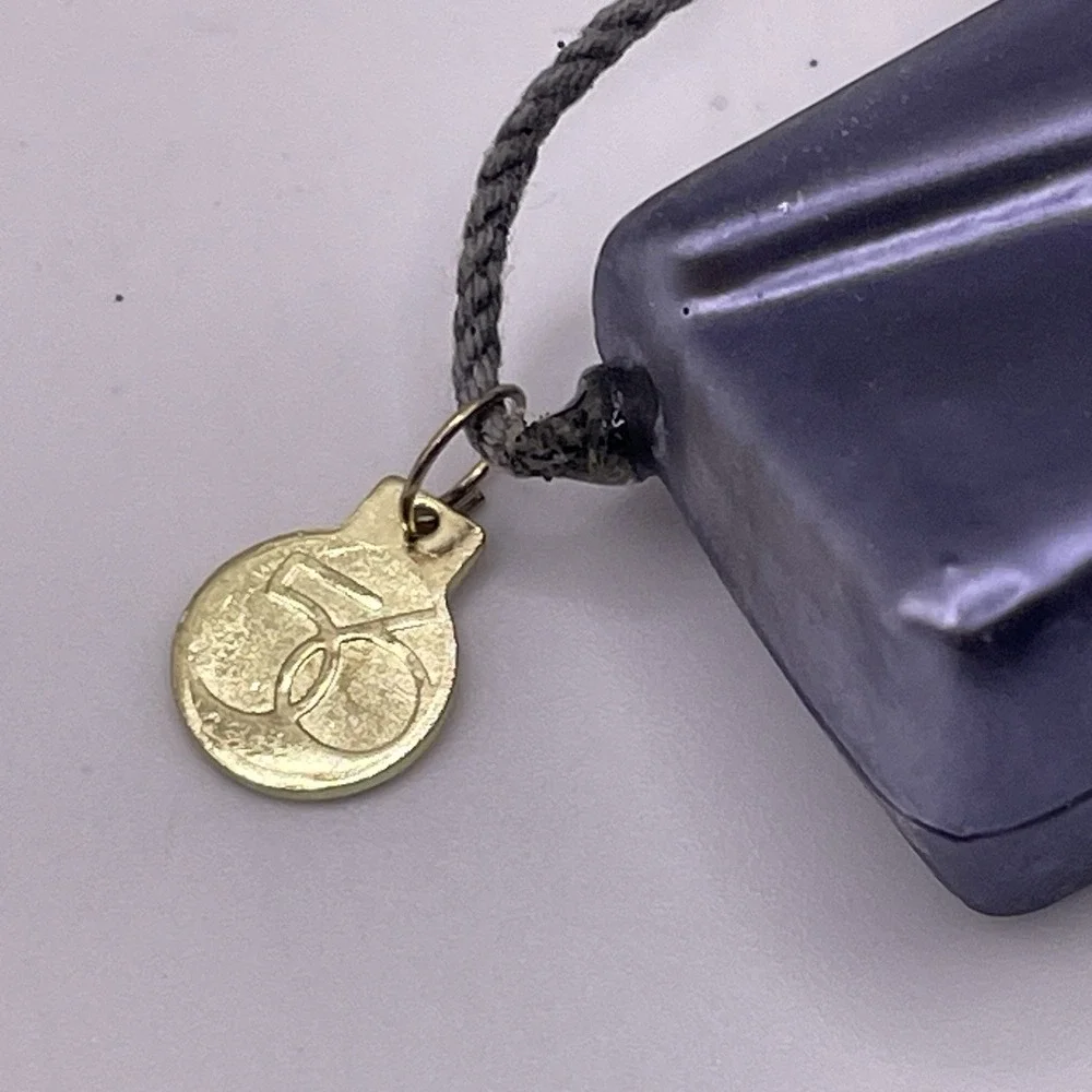 Vintage Dept 56 Rhinestone PURSE Glass Christmas‎ Ornament 3